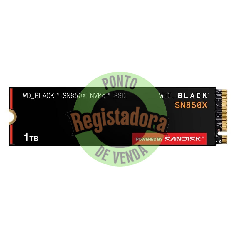 WD Black SN850X WDS100T2X0E SSD 1TB PCIe Gen4 NVMe