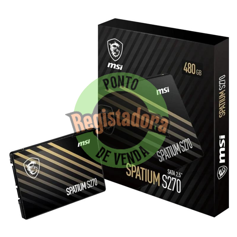 MSI SSD Spatium S270 480Gb 2.5" Sata 3 6Gbps