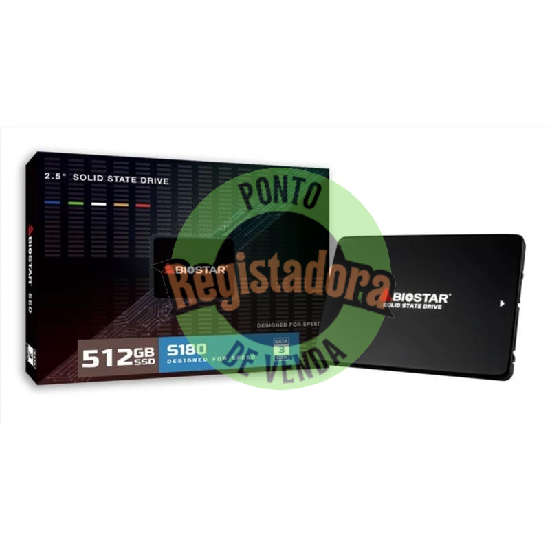 Biostar SSD S180 512Gb 2.5" SATA3 6Gb/s 512Mbs