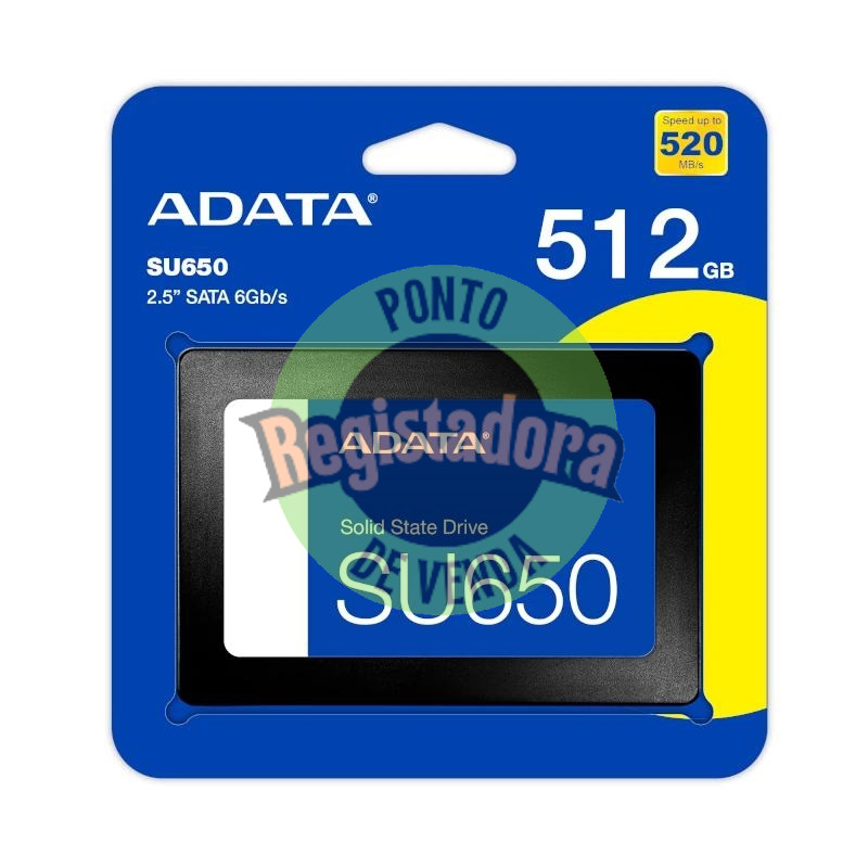 ADATA SSD Ultimate SU650 512GB 3D NAND 2,5" SATA3