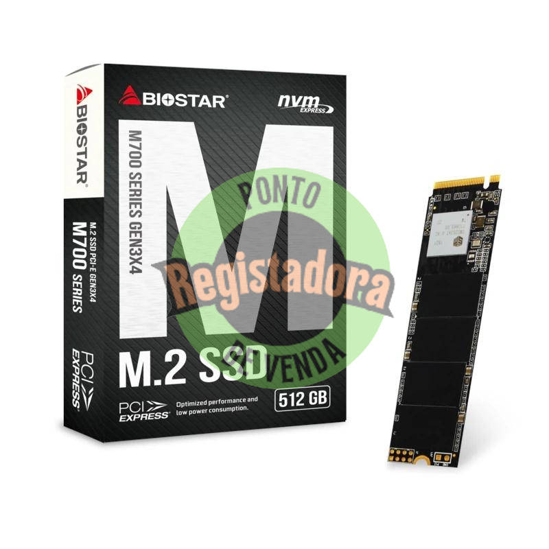 Biostar SSD M710 512Gb Pcie Gen3x4 NVMe 1.3