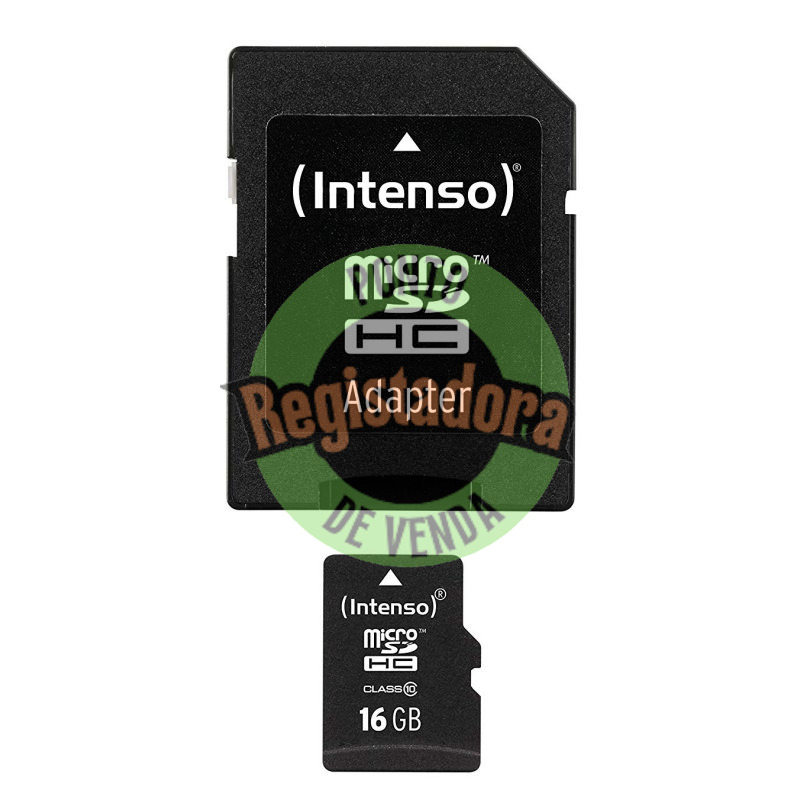 Intenso 3413470 Micro SD classe 10 16GB c/adapt