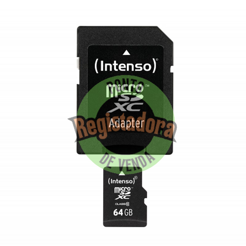 Intenso 3413490 Micro SD classe 10 64GB c/adapt