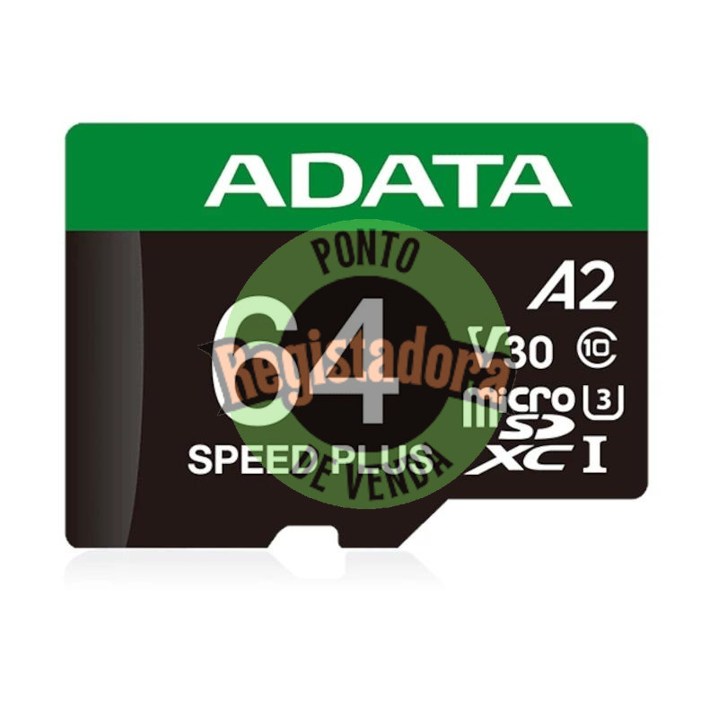 ADATA Speed Plus microSDXC UHS-I 64GB U3 V30 A2