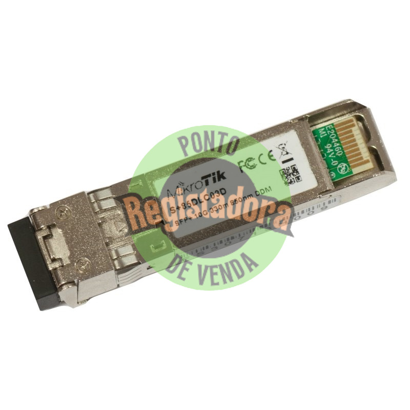 MikroTik S+85DLC03D Modulo SFP+ Multi Modo 300m