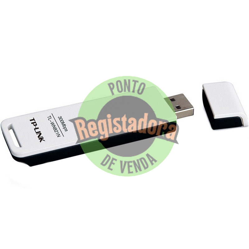 TP-LINK TL-WN821N Cartão Red WiFi N300 USB