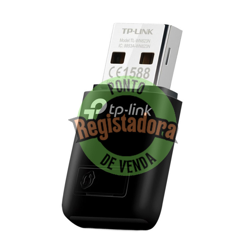 TP-LINK TL-WN823N Cartão Red WiFi N300 Nano USB