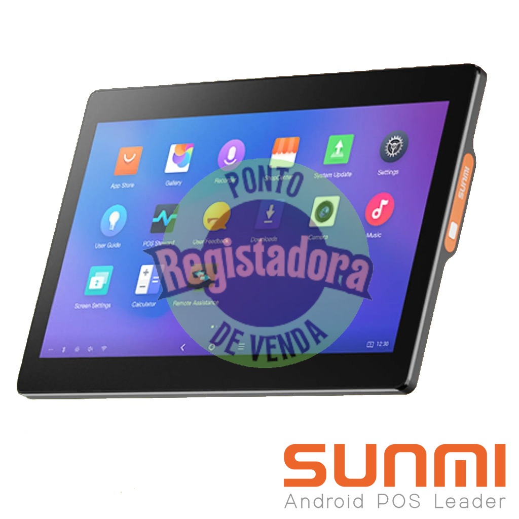 D2s KDS, SUNMI OS, A11, 15.6" mono screen, 4GB+64GB, Wifi, POE, EU Adapter, 1-Y