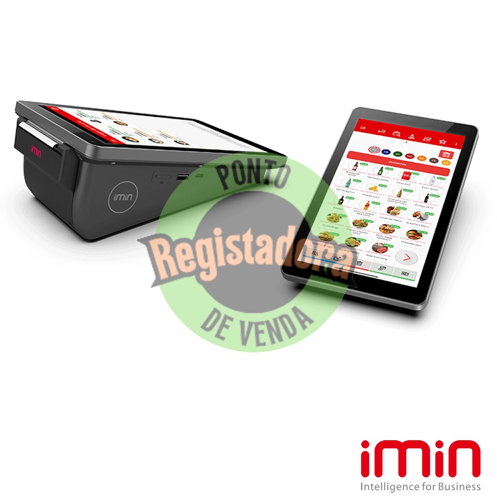 POS IMIN M2 MAX 2GB 16GB LCD 8" Printer 57mm 4G NFC