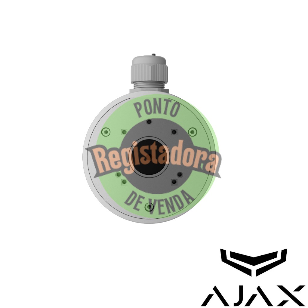 AJAX - Caixa de montagem/conexões para câmaras IP - White