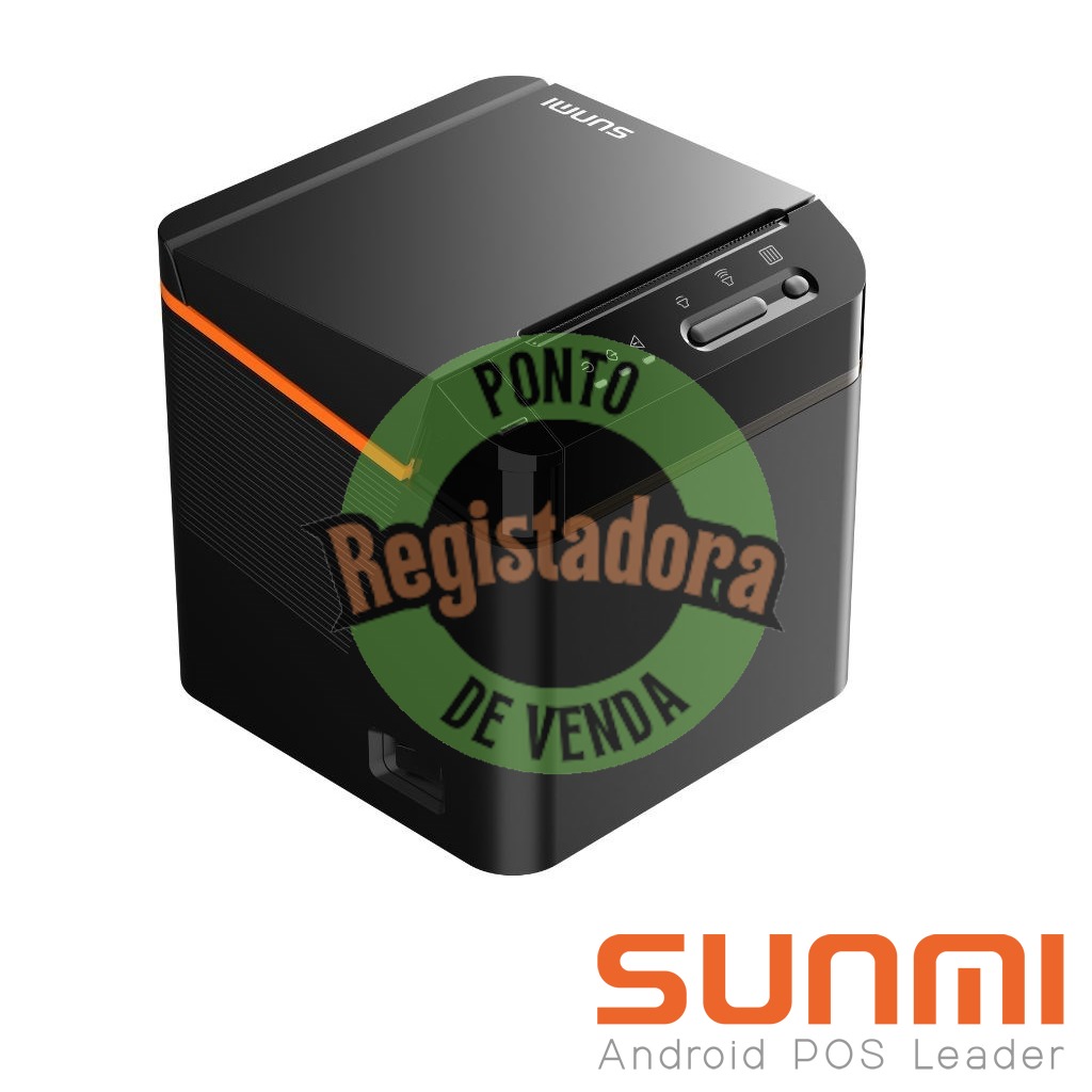 Sunmi NT 311 KCP, Black, 80mm printer, cloud printing feature, USB, WIFI, LAN, BLUETOOTH, EU Adapter, 1-Y