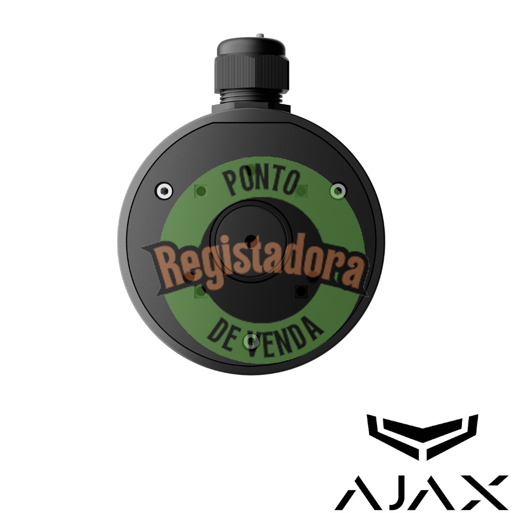 AJAX - Caixa de montagem/conexões para câmaras IP - Black