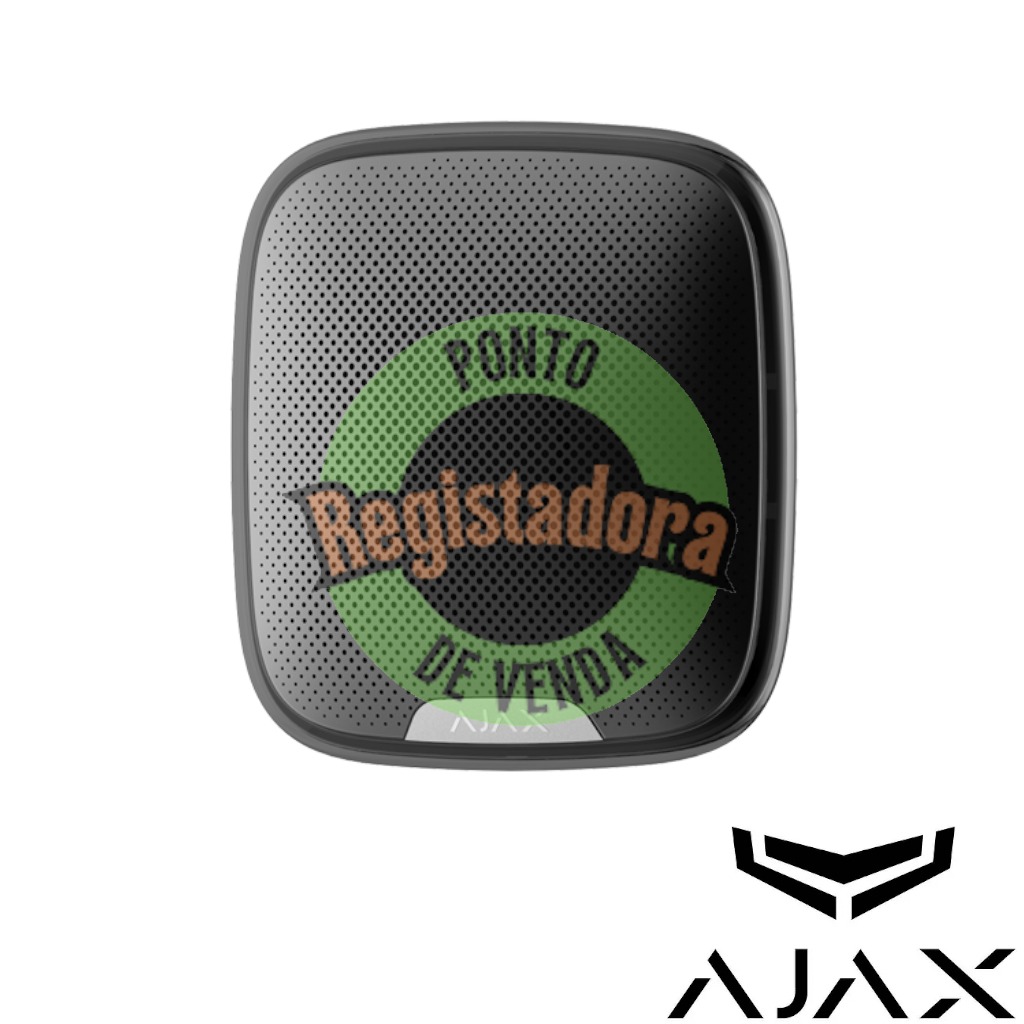 AJAX - Sirene exterior wireless - Black