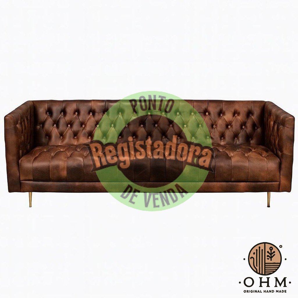 Sofa OX Red Brown