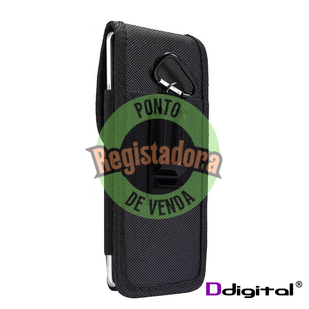 Bolsa de Transporte PDA Suporte de Cinto e Clip 6.4" a 6.9"