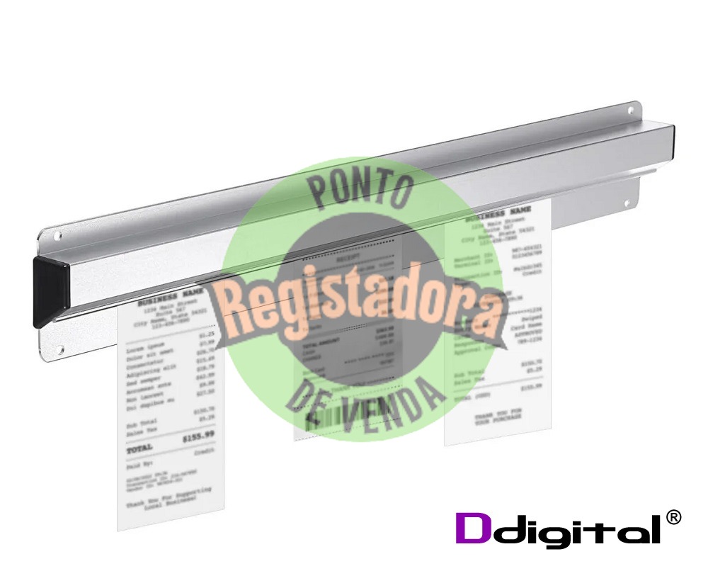 Suporte Para Pedidos Cozinha em Aluminio 30Cm 2 Unidades