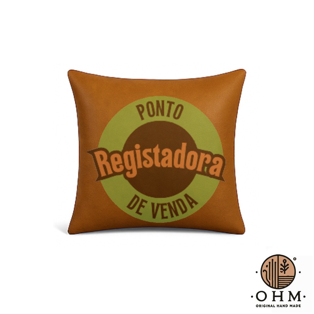 Dune Pillow - Pele Castanho Claro