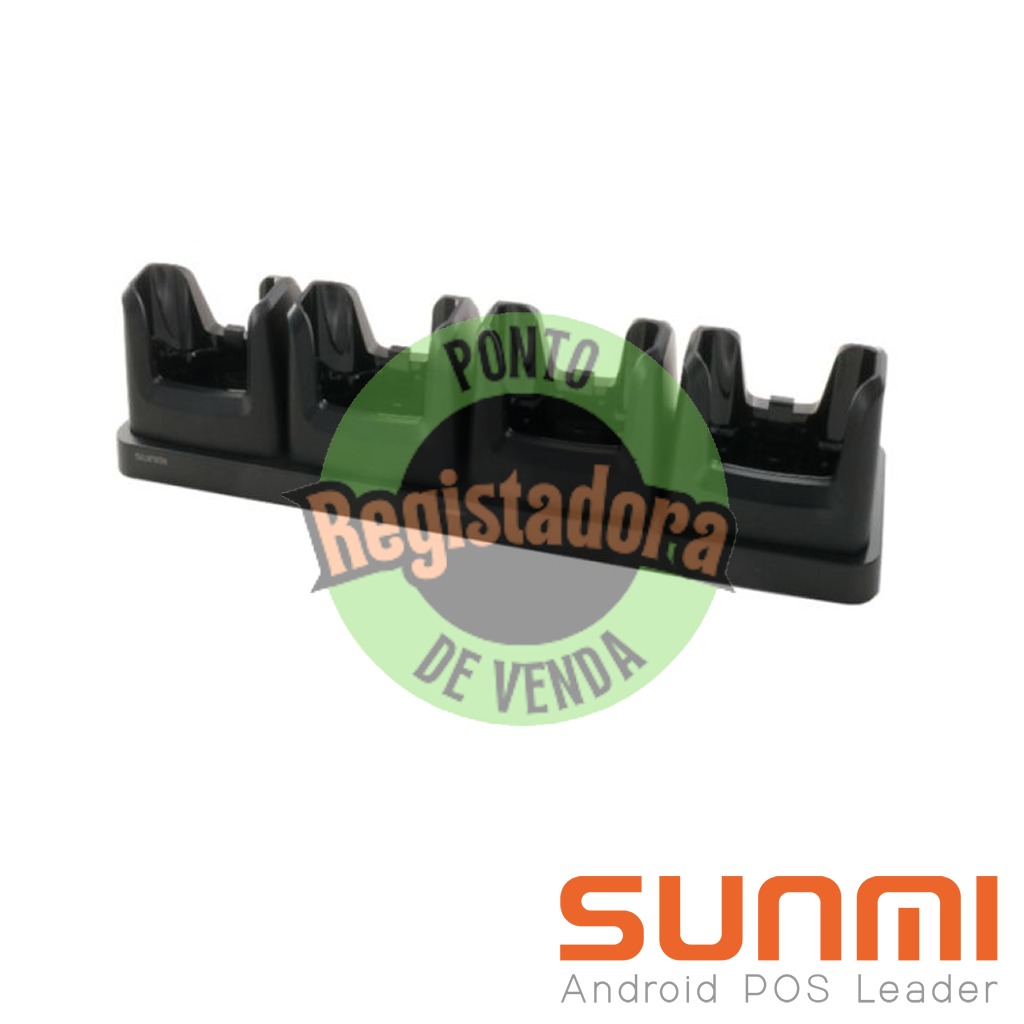 L3/M3 4-slot device charging base, EU+UK+US Adapter